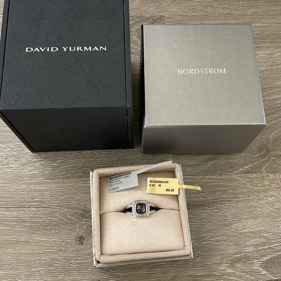David Yurman ‘Albion’ Ring (Black Orchid & Diamonds) - Picture 6 of 6